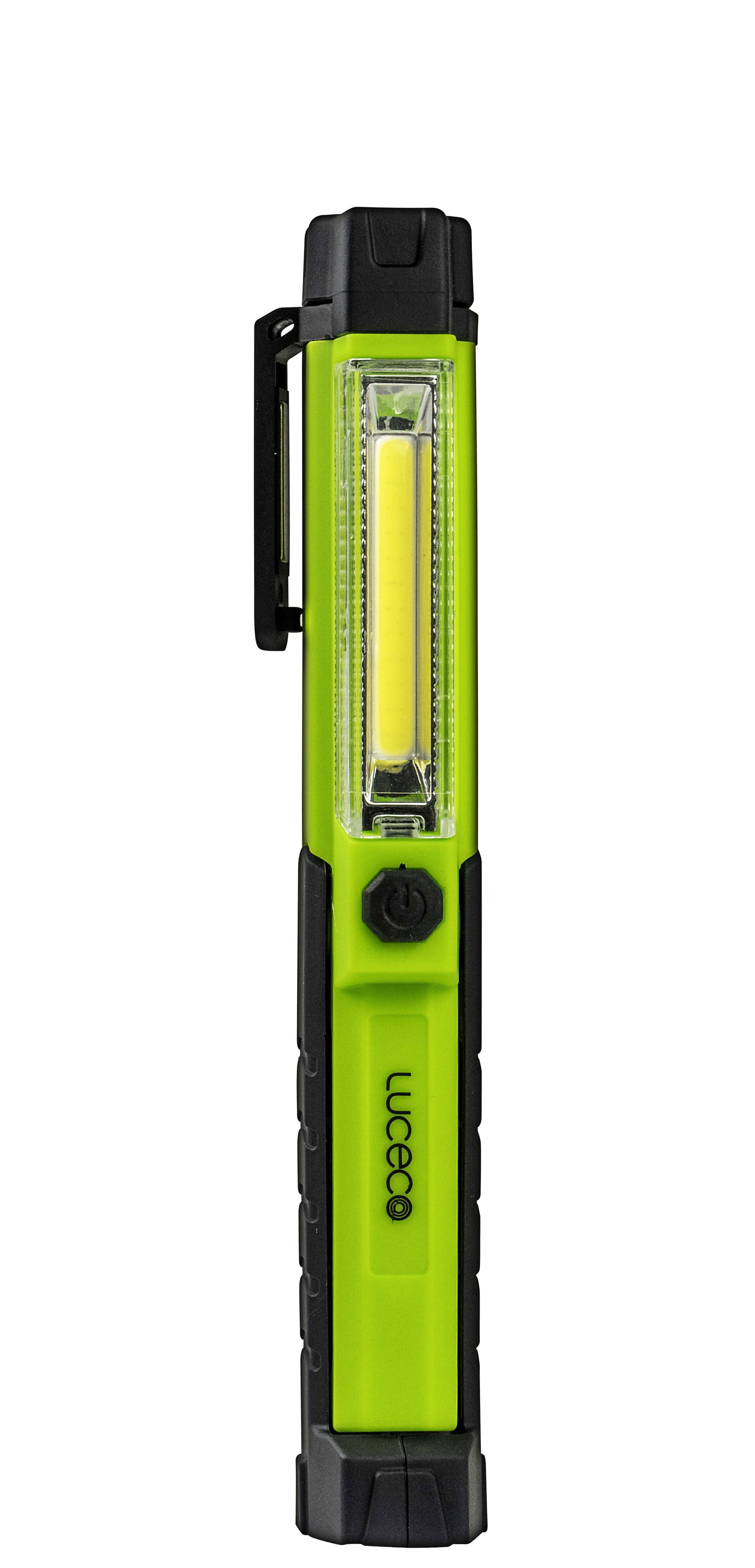 Luceco tilting mini inspection torch 5v 1.5w 150lm 6500k - USB charged