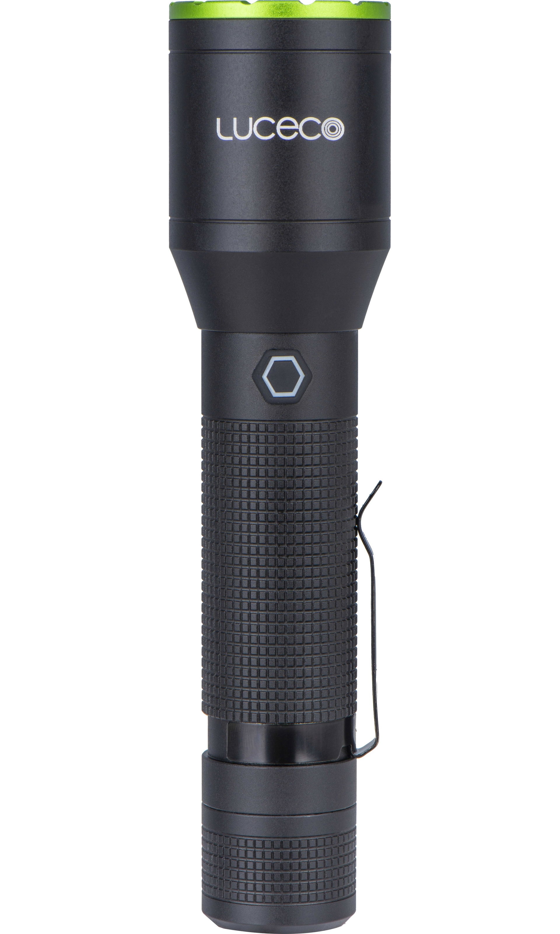 Luceco Multi Focus LED Hand Torch, USB-C Rechargeable, Inspection Light, 3 Lighting Modes, IP44, 6W, 600lm, 6500K