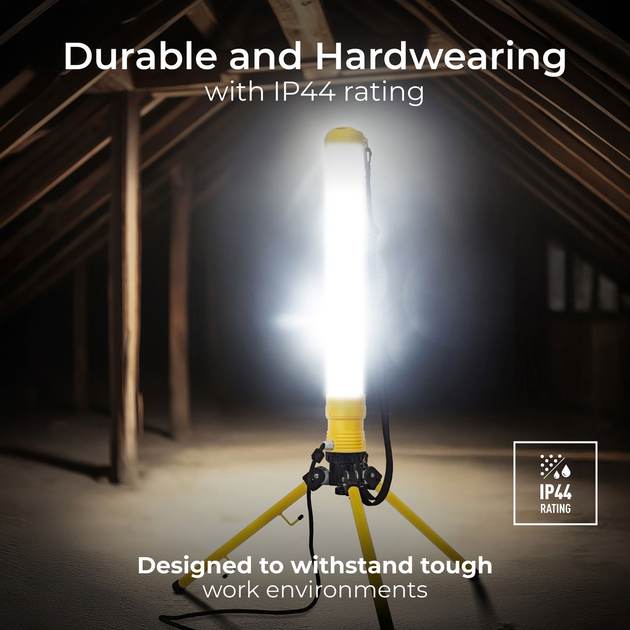 Open area work light 240v 3600lm 40w 6500k