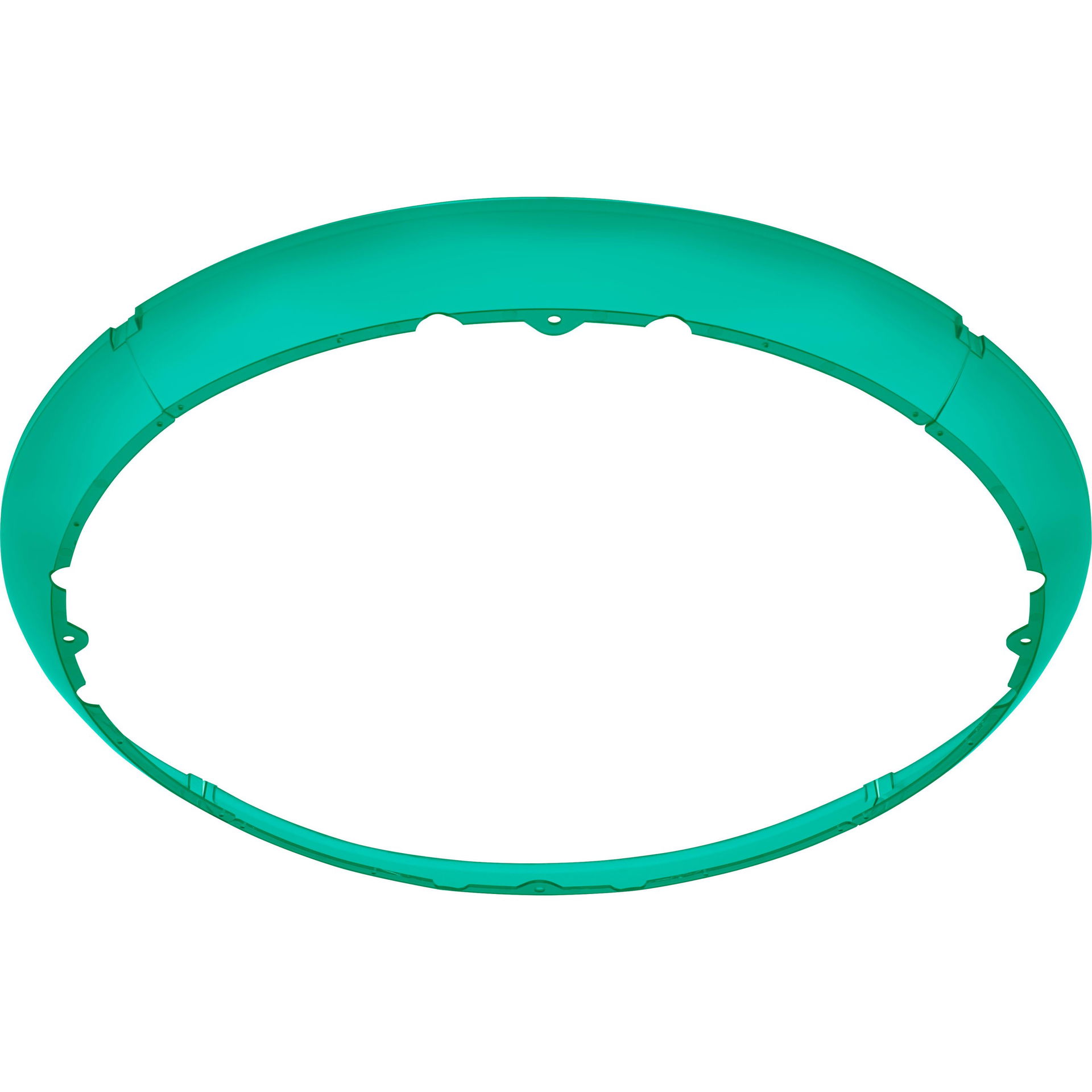 Celeste green halo insert