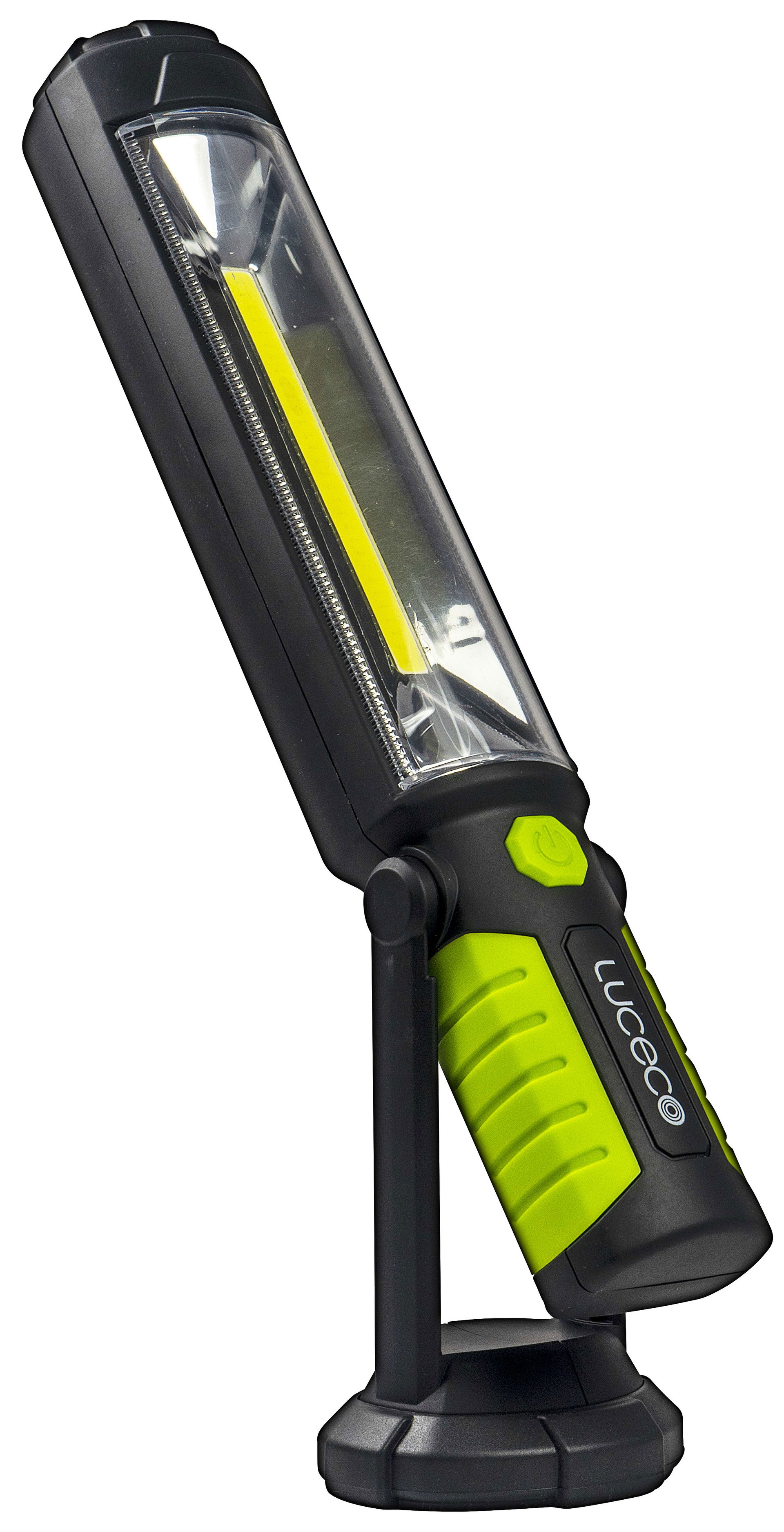 Luceco tilting inspection torch with powerbank 5v 5w 450lm 6500k - USB charged
