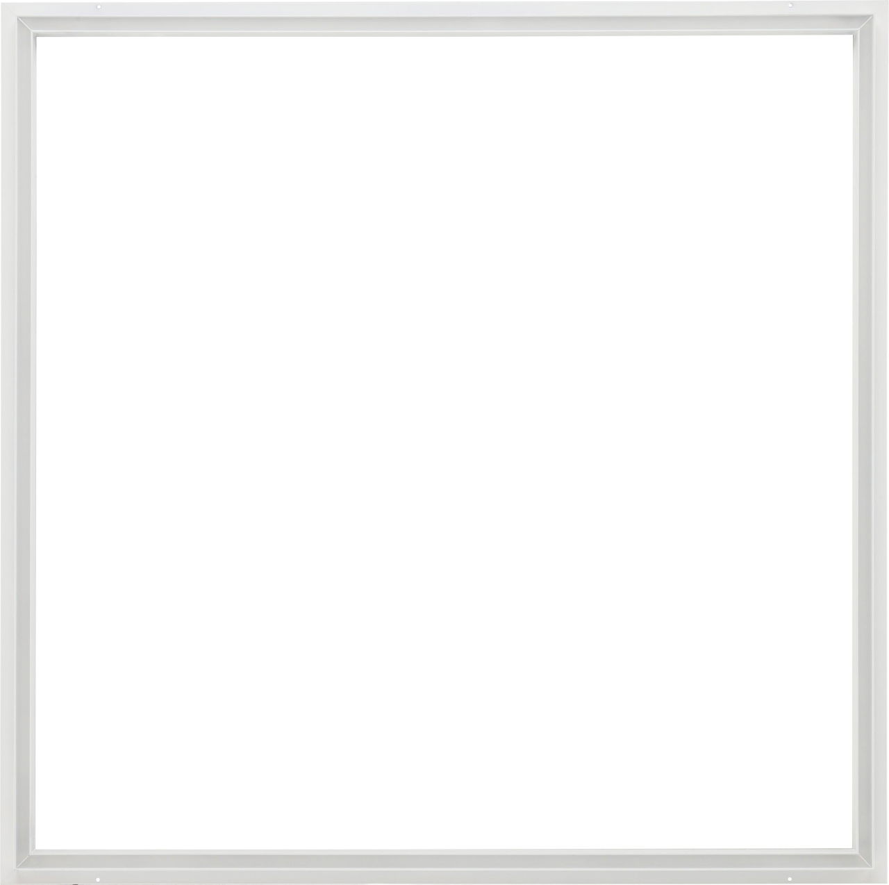 LuxFrame RAL 9016 recessed panel 595x595mm 2000lm 24w std