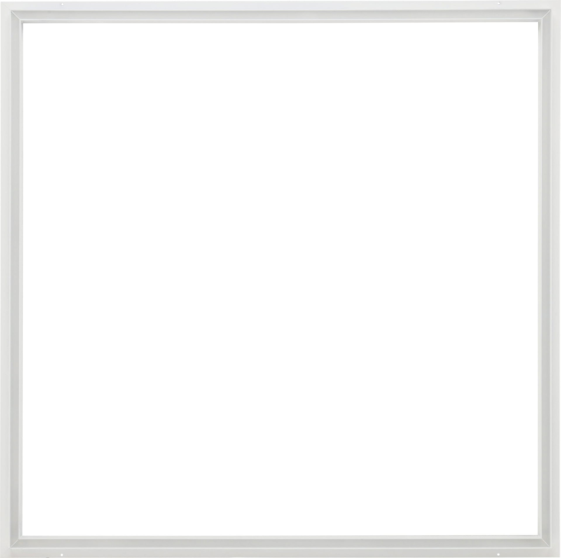 LuxFrame RAL 9016 recessed panel 595x595mm 2000lm 24w std
