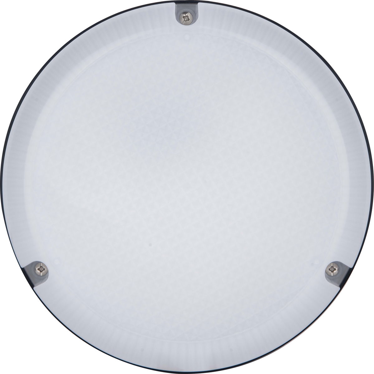 Luceco LED Bulkhead Light, Indoor & Outdoor Wall & Ceiling Lighting, Mosi Round Fixed Output Driver, 200mm, Commercial & Residential Use, 6/10/13W CCT 3/4/5/6000K IP65 IK08 Class 2, Black