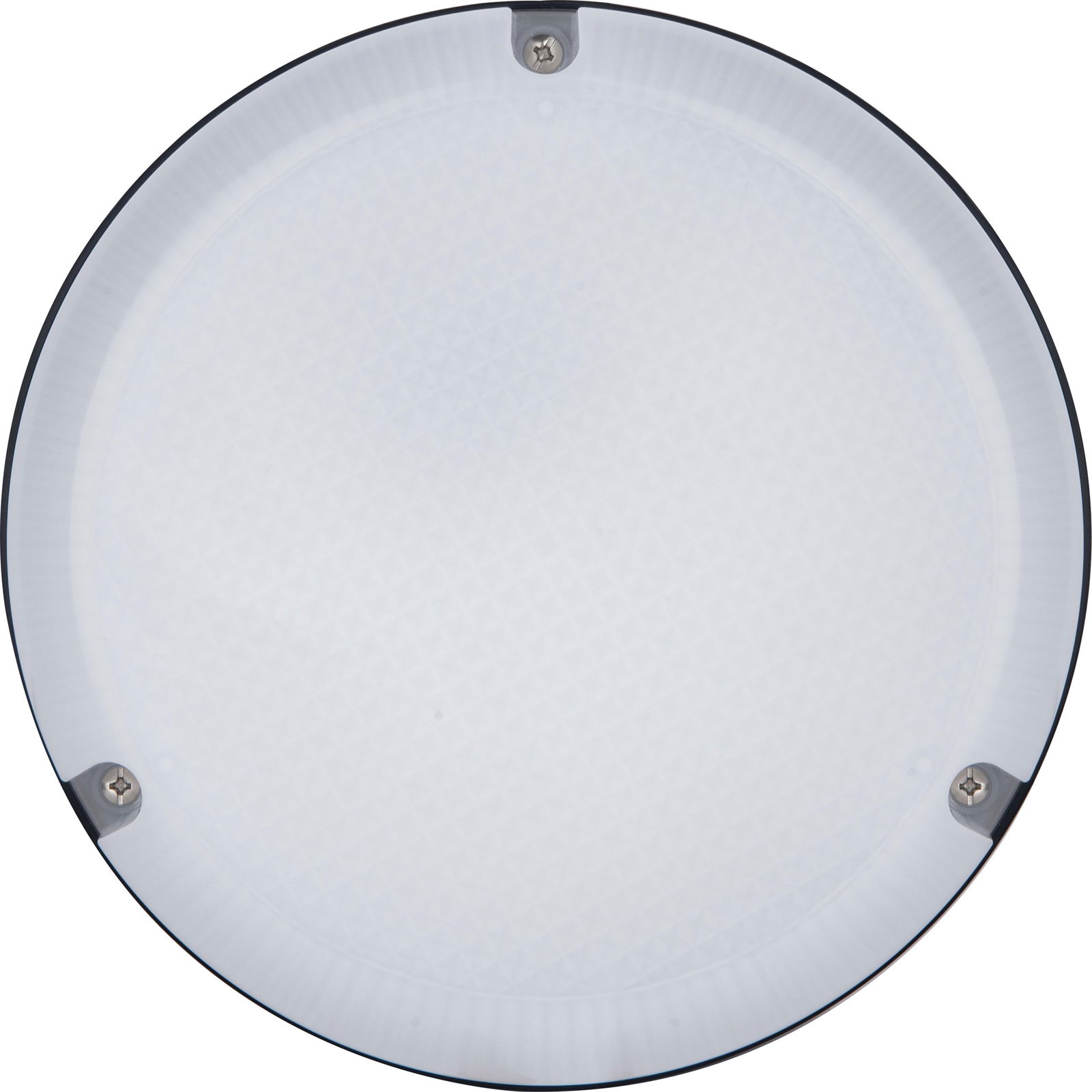 Luceco LED Bulkhead Light, Indoor & Outdoor Wall & Ceiling Lighting, Mosi Round Fixed Output Driver, 200mm, Commercial & Residential Use, 6/10/13W CCT 3/4/5/6000K IP65 IK08 Class 2, Black