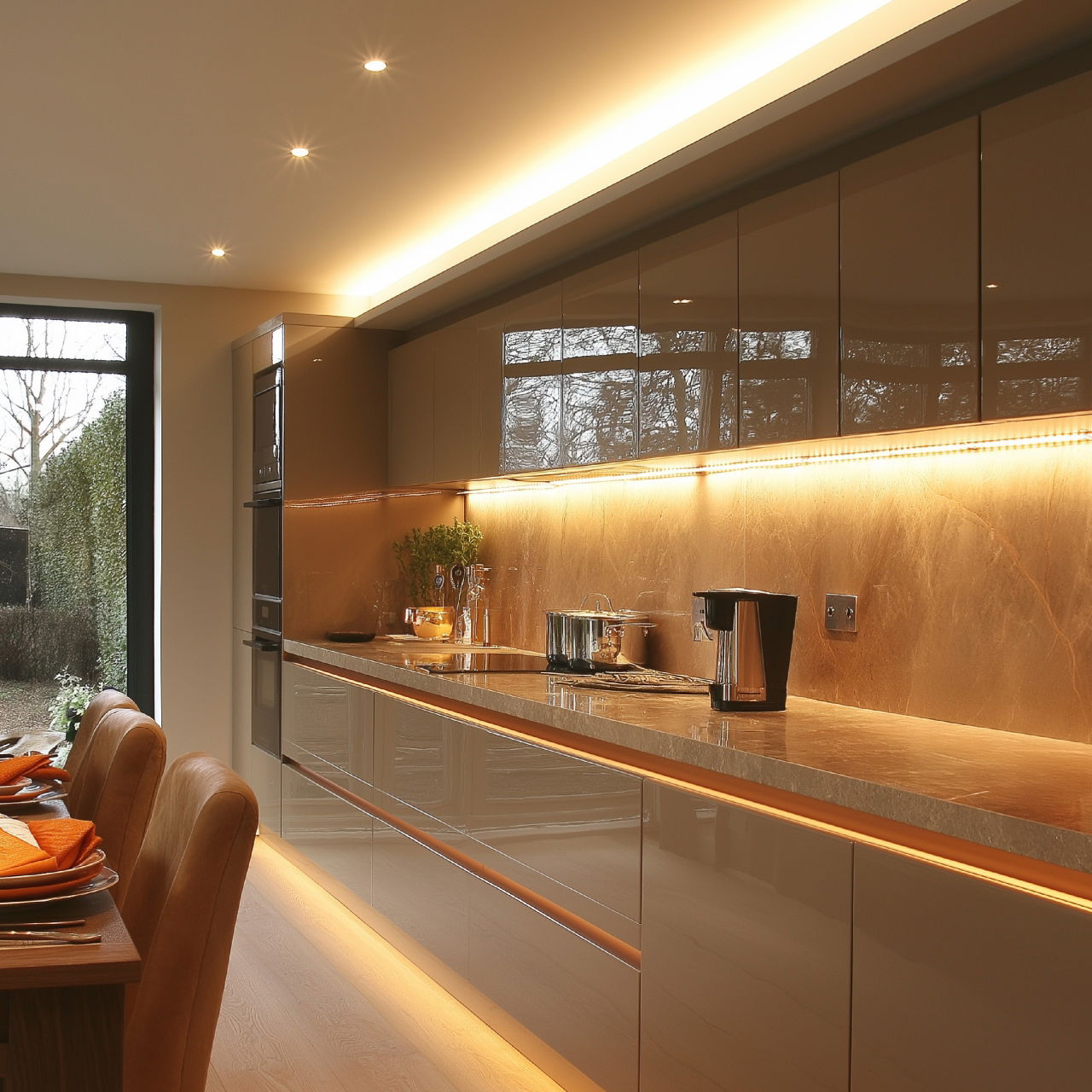 FType MK2 Fire Rated Downlight 4W/6W 750lm Power Change & CCT Change 3000K / 4000K Dim2Warm Dimmable IP65 White bezel - Flat