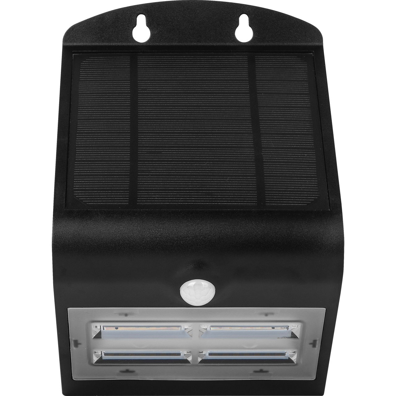 Luceco Solar Wall Light & PIR 3.2W Black