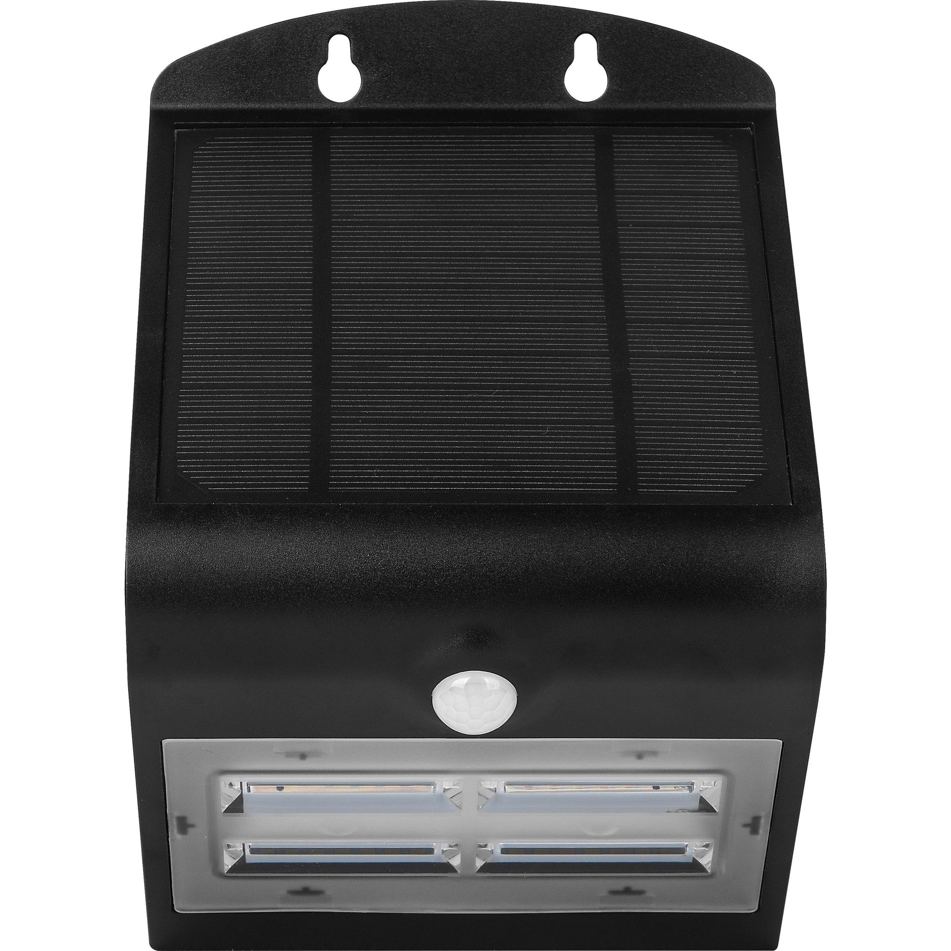 Luceco Solar Wall Light & PIR 3.2W Black