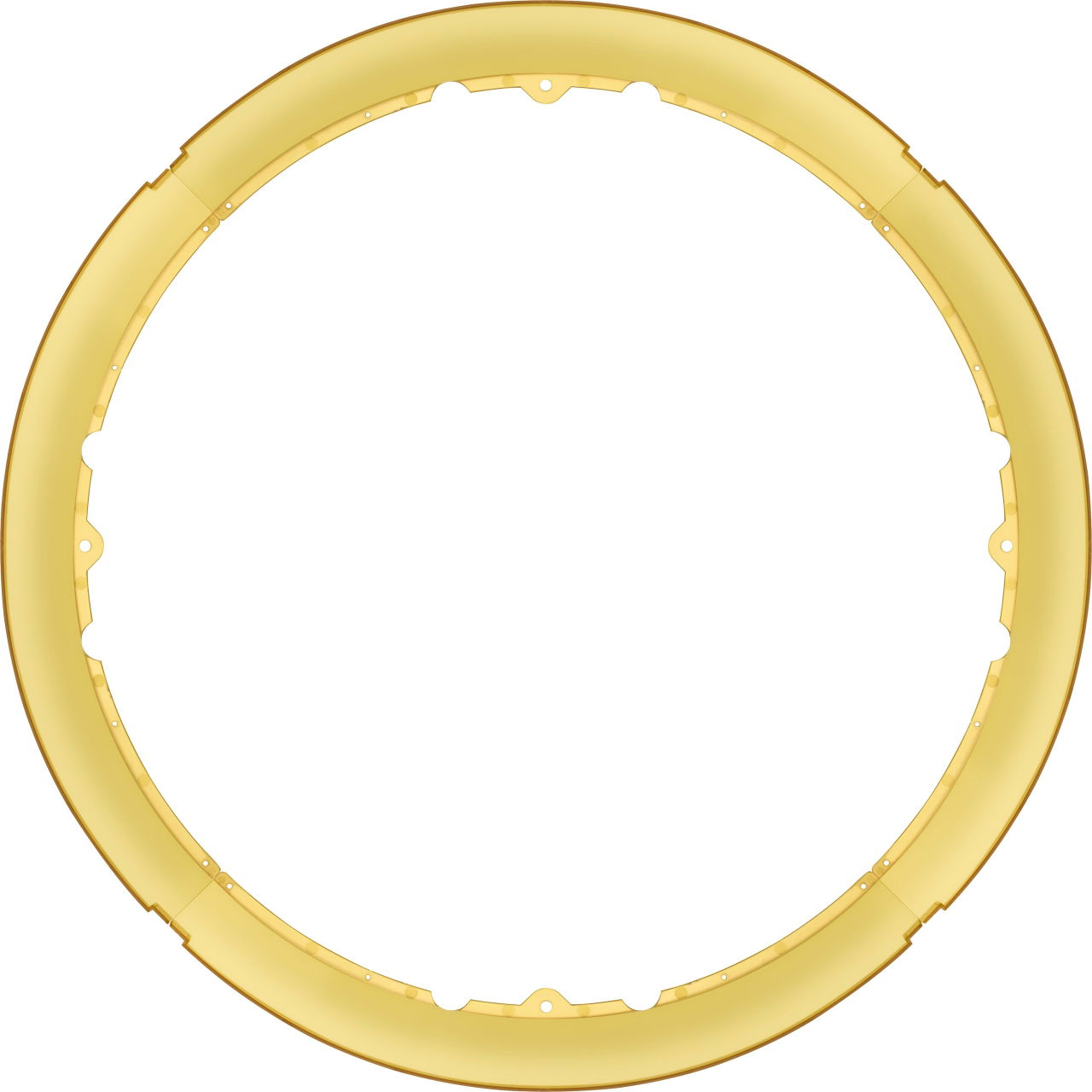 Celeste yellow halo insert