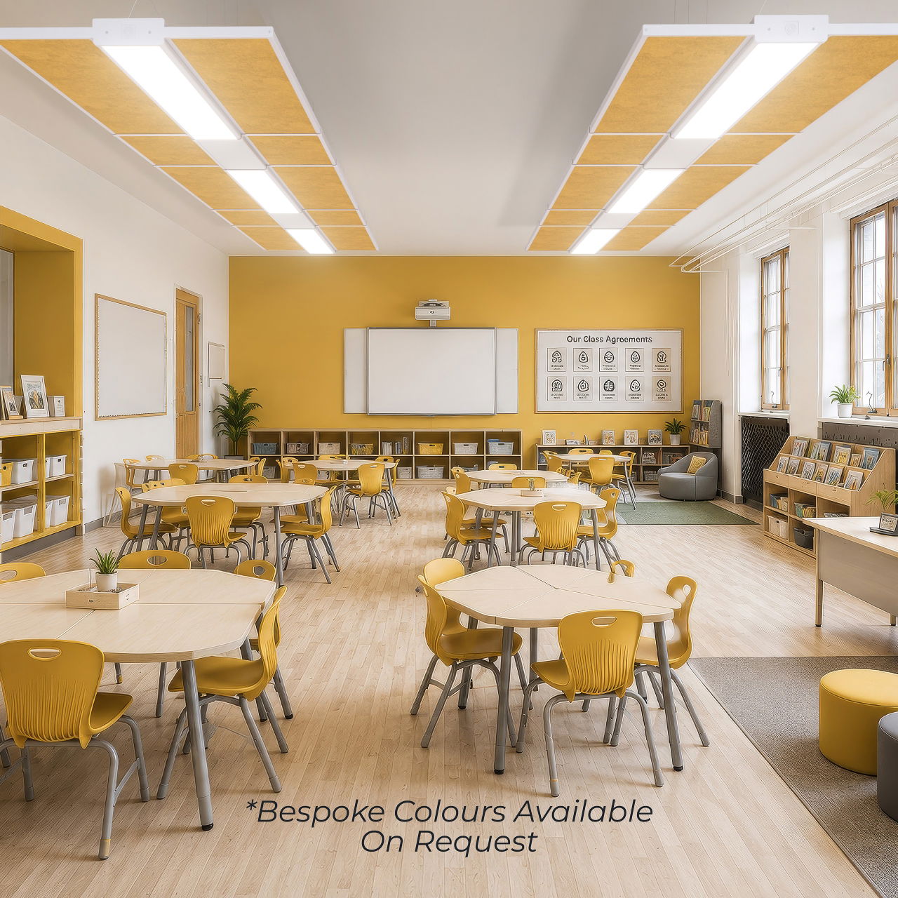 Luceco Litera Acoustic Wing for LIT06WMOD Enhanced Sound Absorption