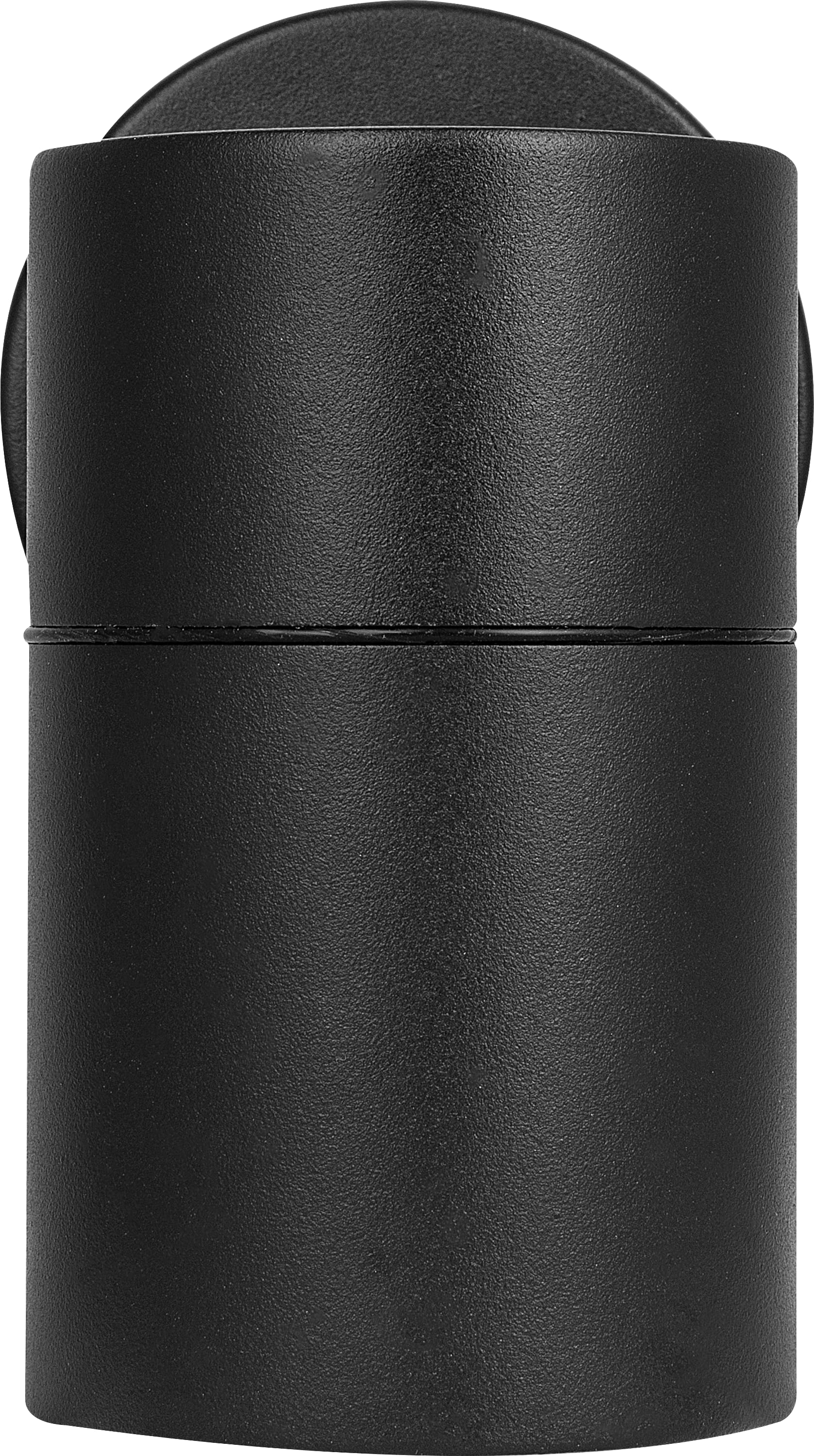 Exterior decorative down wall light GU10 finished in black