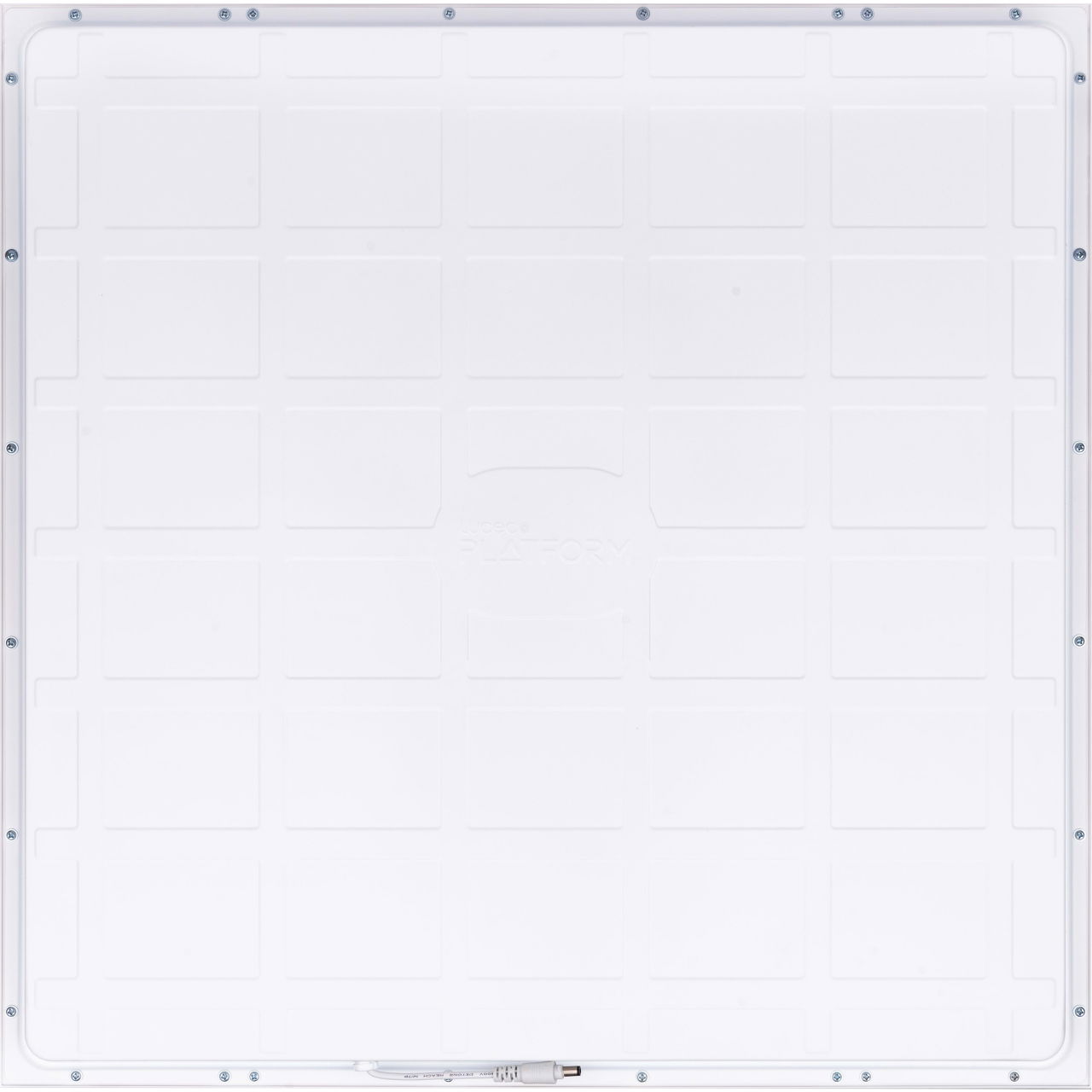 Luceco LuxPanel Delta LED Panel, Architectural Direct/Indirect Panel Luminaire, 600x600mm, 20W, 2800lm, 4000K
