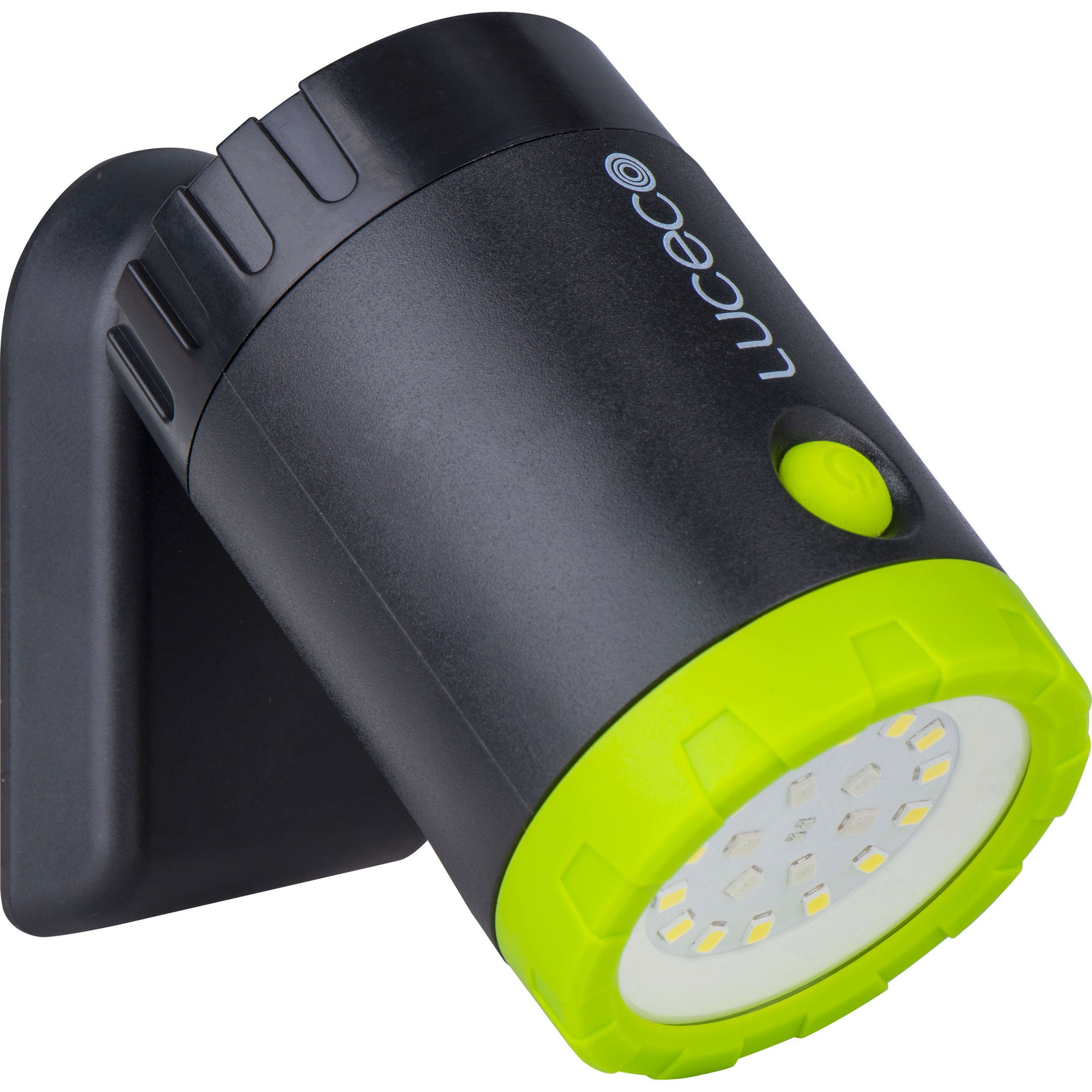Luceco LED Mini Spotlight with Magnet and Clamp, USB-C Rechargeable, 3 Lighting Modes, Inspection Light, Hands-Free Operation,  IP44, 5W, 500lm, 6500K