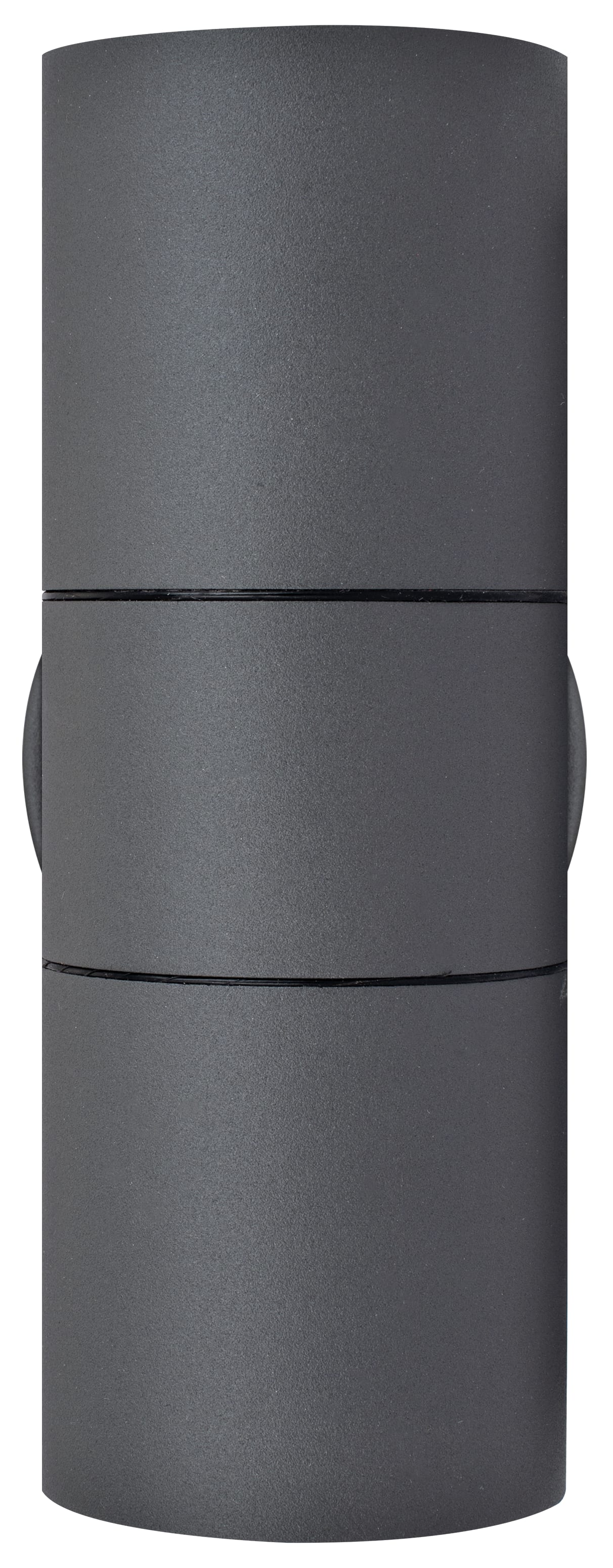 Exterior decorative up / down wall light GU10 finished in slate grey