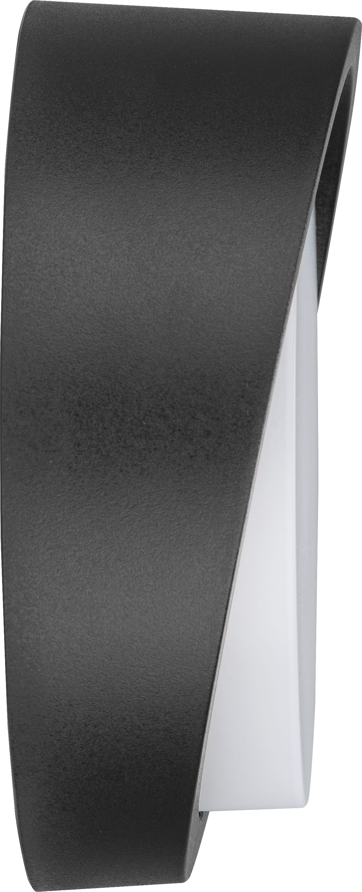 Luceco Liptus Decorative Outdoor Bulkhead Wall  Light with Colour Change (CCT), LED Exterior Lighting, Black, 220mm, IP65, 15W, 1350lm
