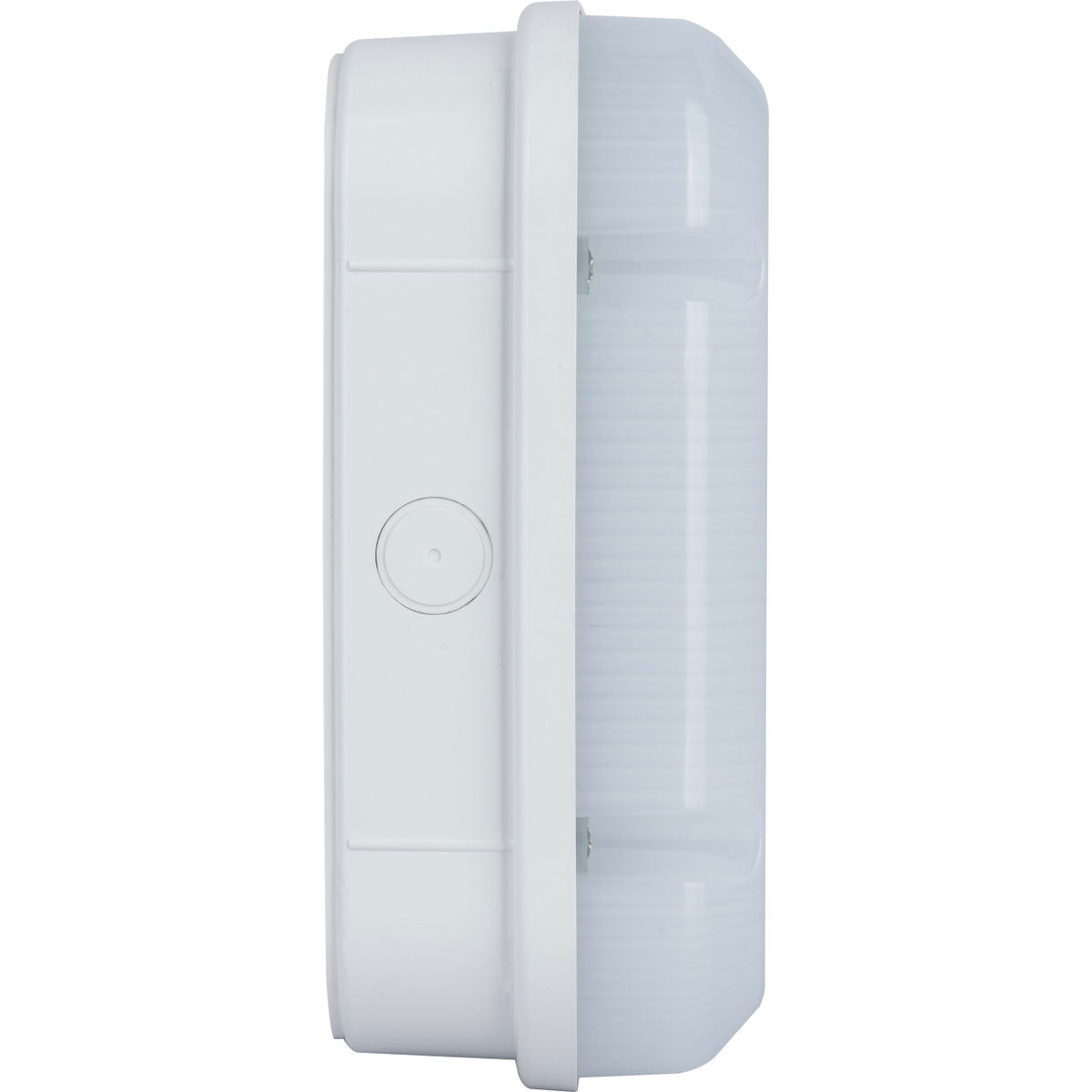 Luceco LED Bulkhead Light, Indoor & Outdoor Wall & Ceiling Lighting, Mosi Square Fixed Output Driver, 190mm, Commercial & Residential Use, 6/10/13W CCT 3/4/5/6000K IP65 IK08 Class 2, White