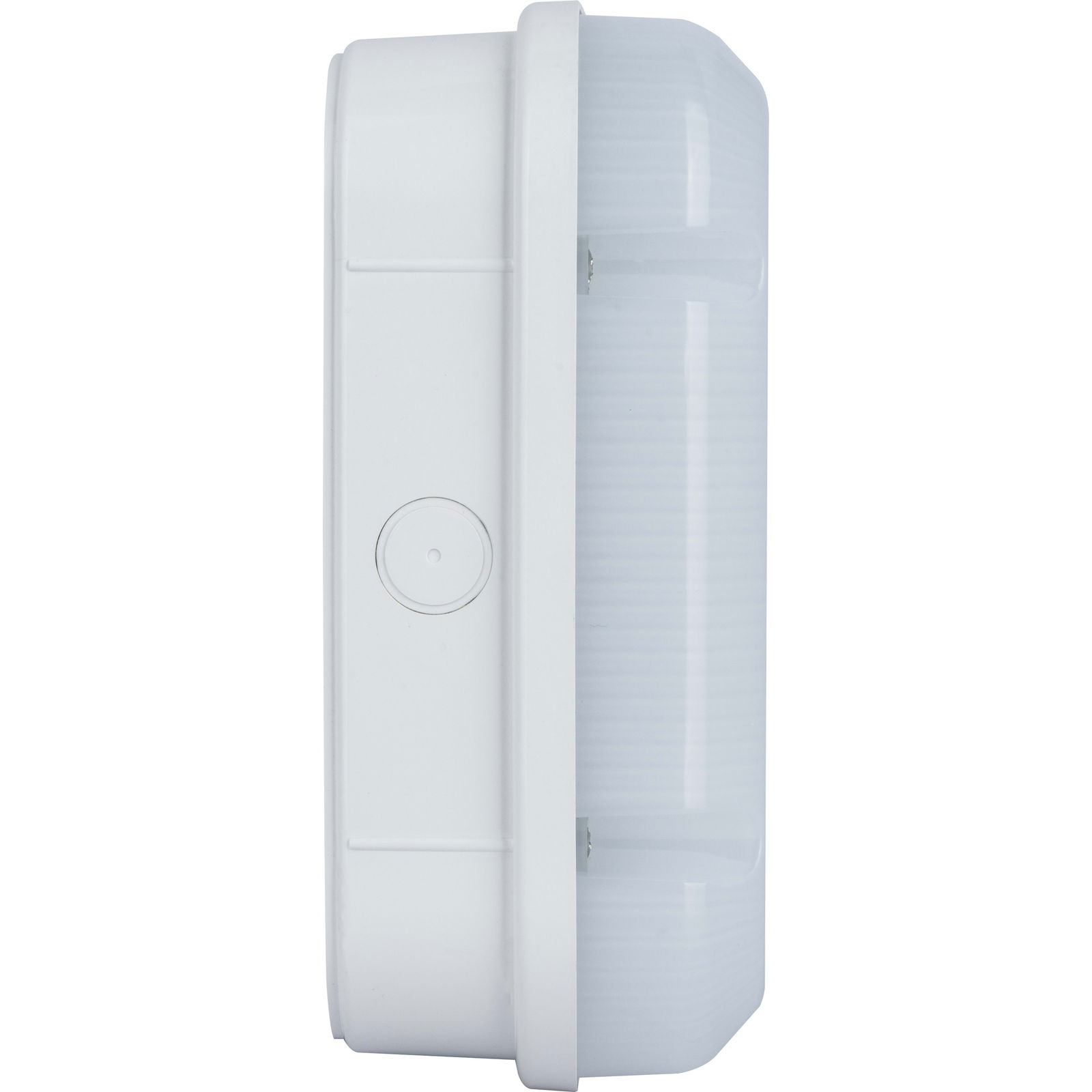 Luceco LED Bulkhead Light, Indoor & Outdoor Wall & Ceiling Lighting, Mosi Square Fixed Output Driver, 190mm, Commercial & Residential Use, 6/10/13W CCT 3/4/5/6000K IP65 IK08 Class 2, White