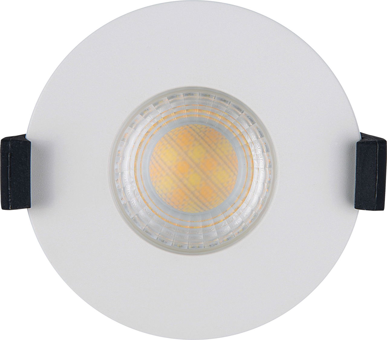 FType Elite Fire Rated Downlight 4W/6W 690lm Power Change & CCT Change 3000K / 4000K Dim2Warm Dimmable IP65 White - Flat