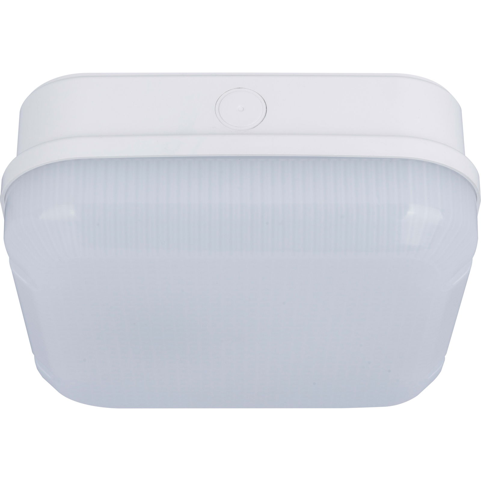 Luceco LED Bulkhead Light, Indoor & Outdoor Wall & Ceiling Lighting, Mosi Square Fixed Output Driver, 190mm, Commercial & Residential Use, 6/10/13W CCT 3/4/5/6000K IP65 IK08 Class 2, White