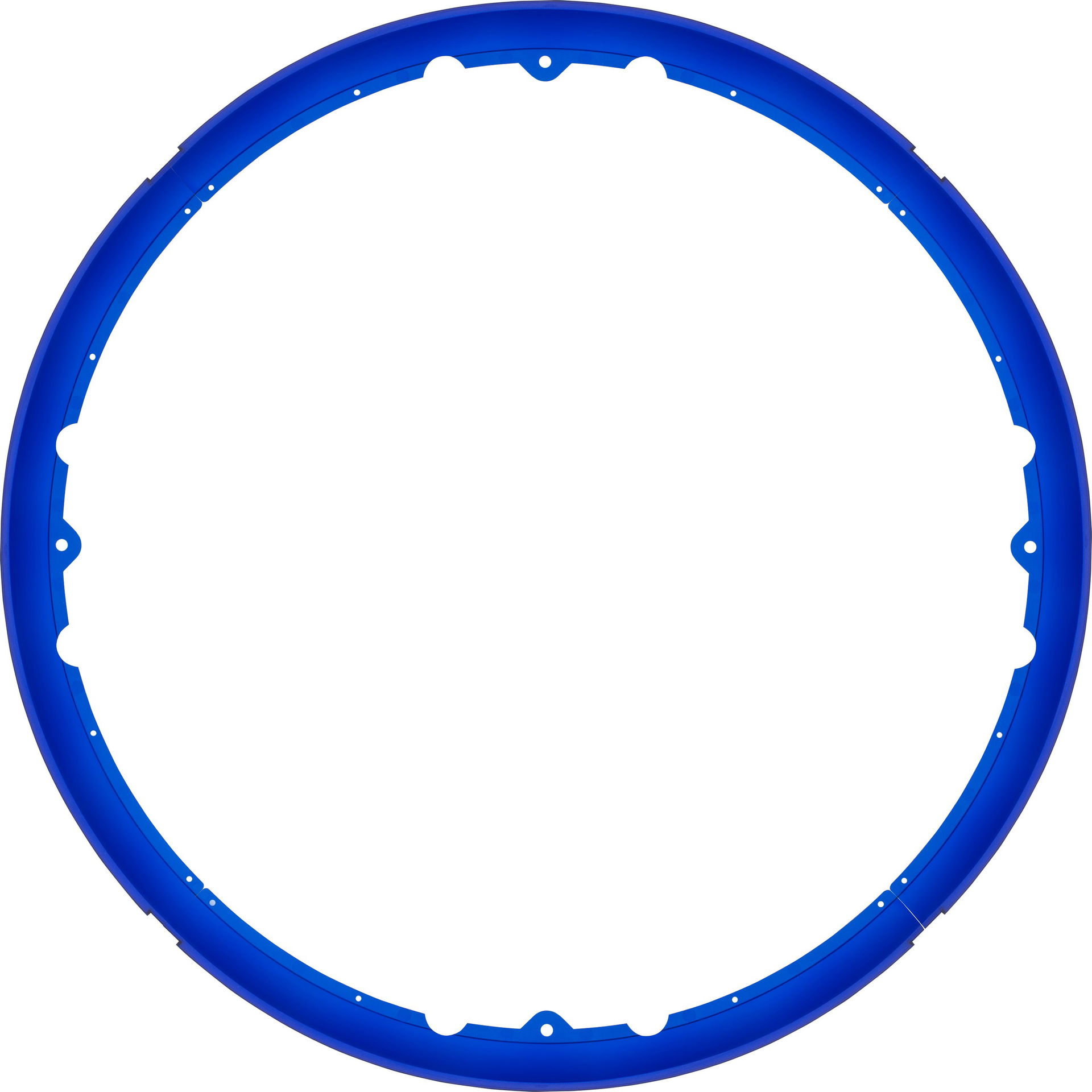 Celeste blue halo insert