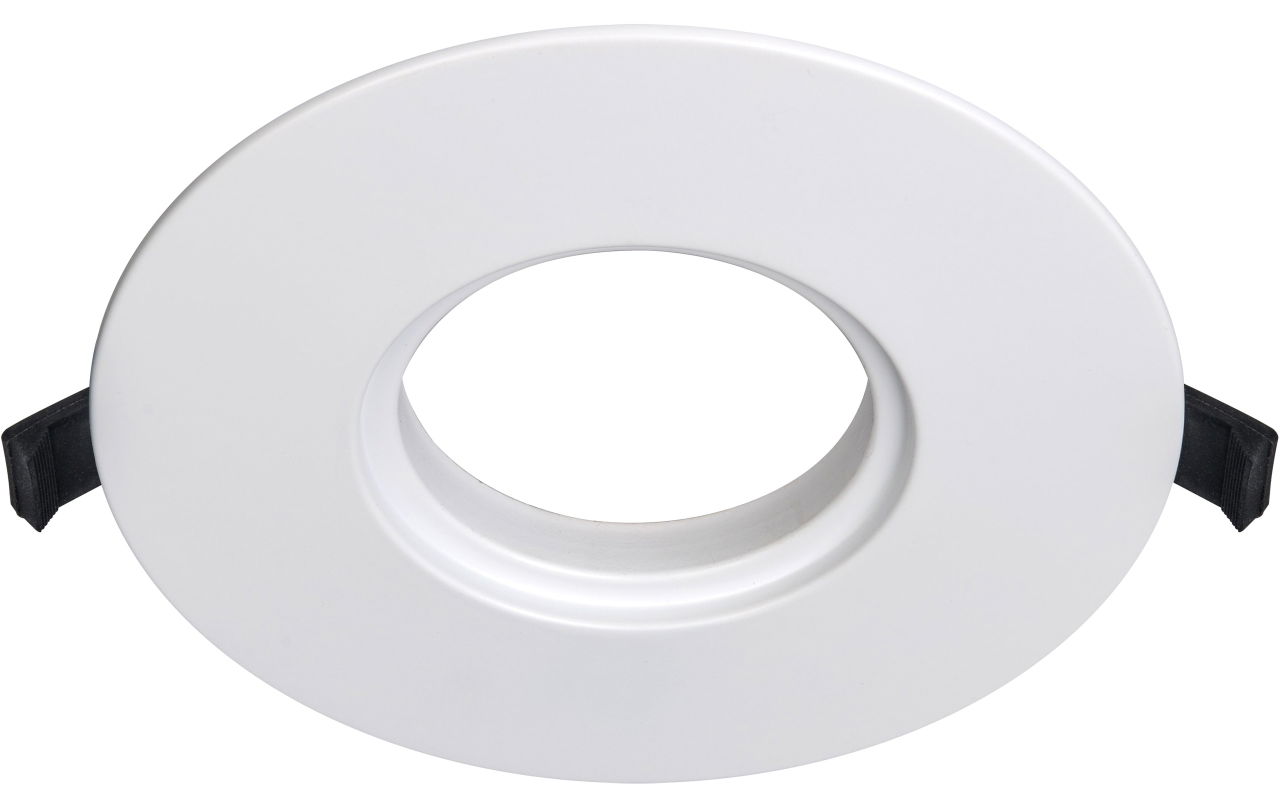 Ftype adjustable Adapter plate bezel white