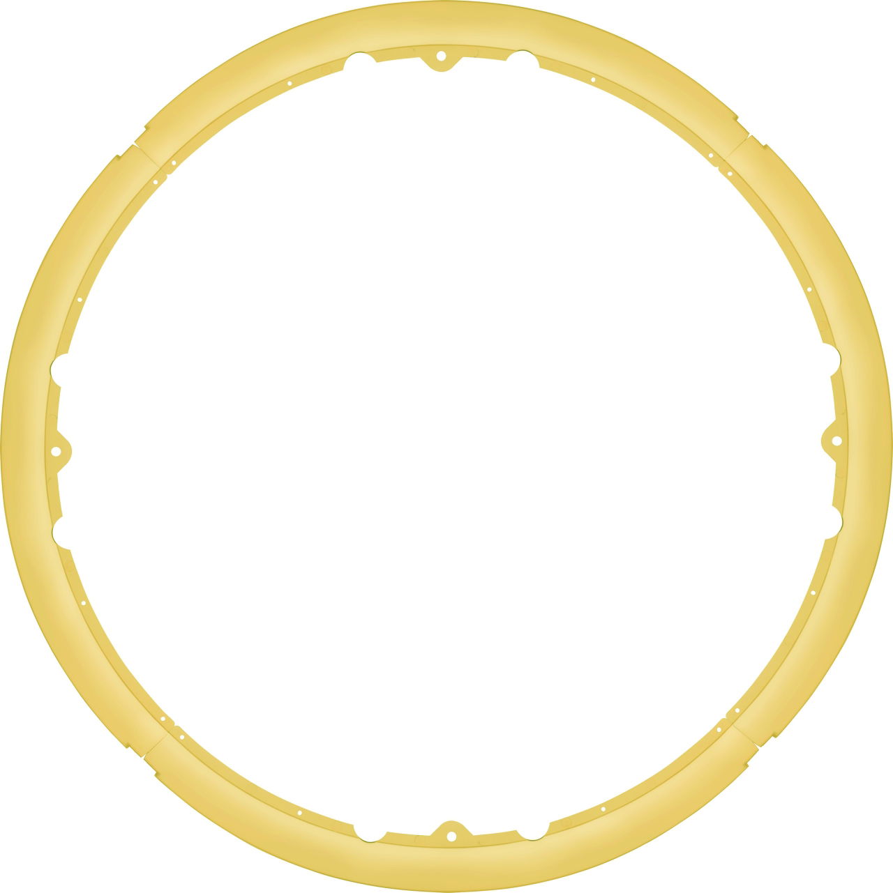 Celeste yellow halo insert