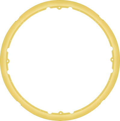 Celeste yellow halo insert