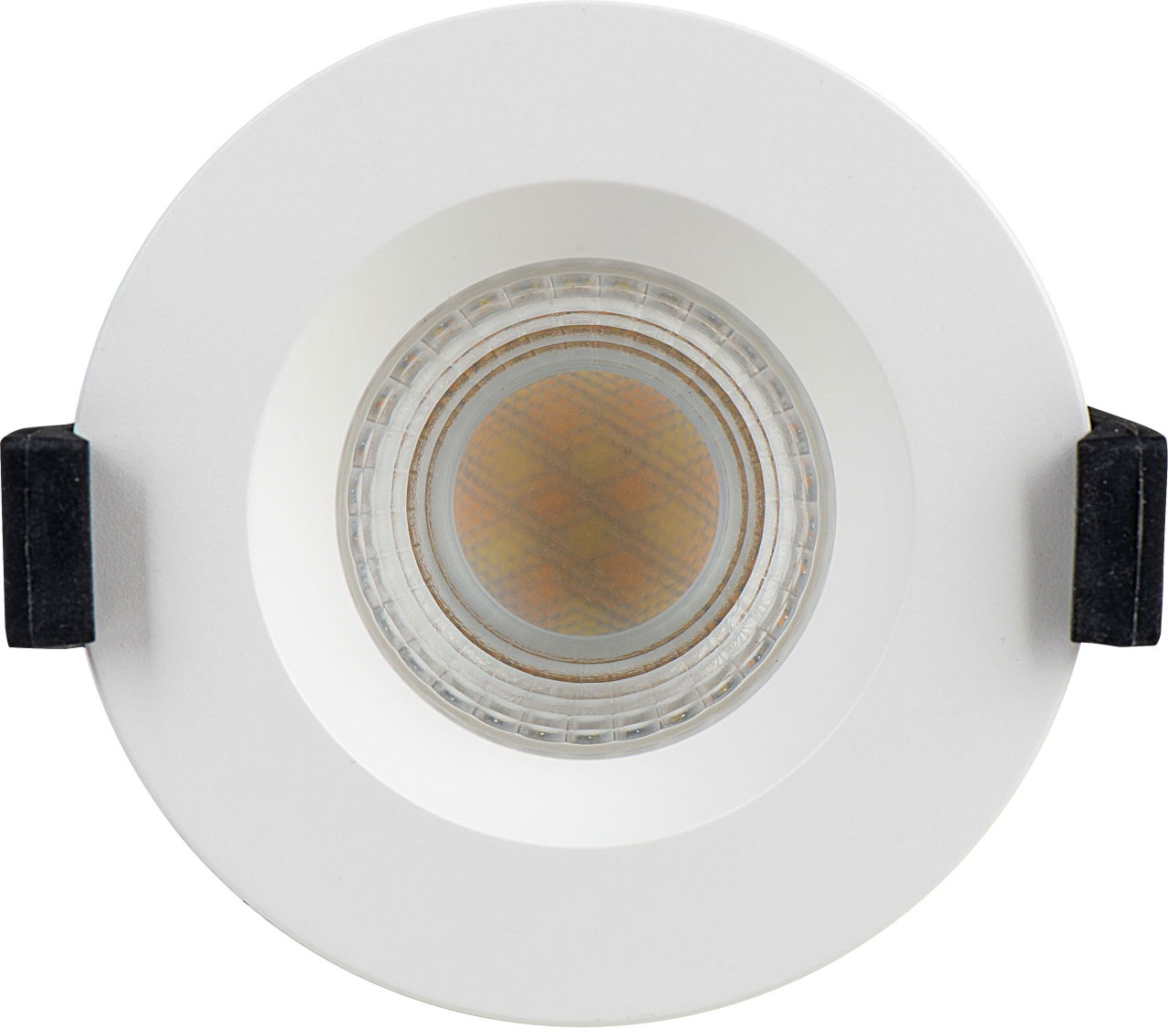 FType Elite Fire Rated Downlight 4W/6W 690lm Power Change & CCT Change 3000K / 4000K Dim2Warm Dimmable IP65 White - Regressed