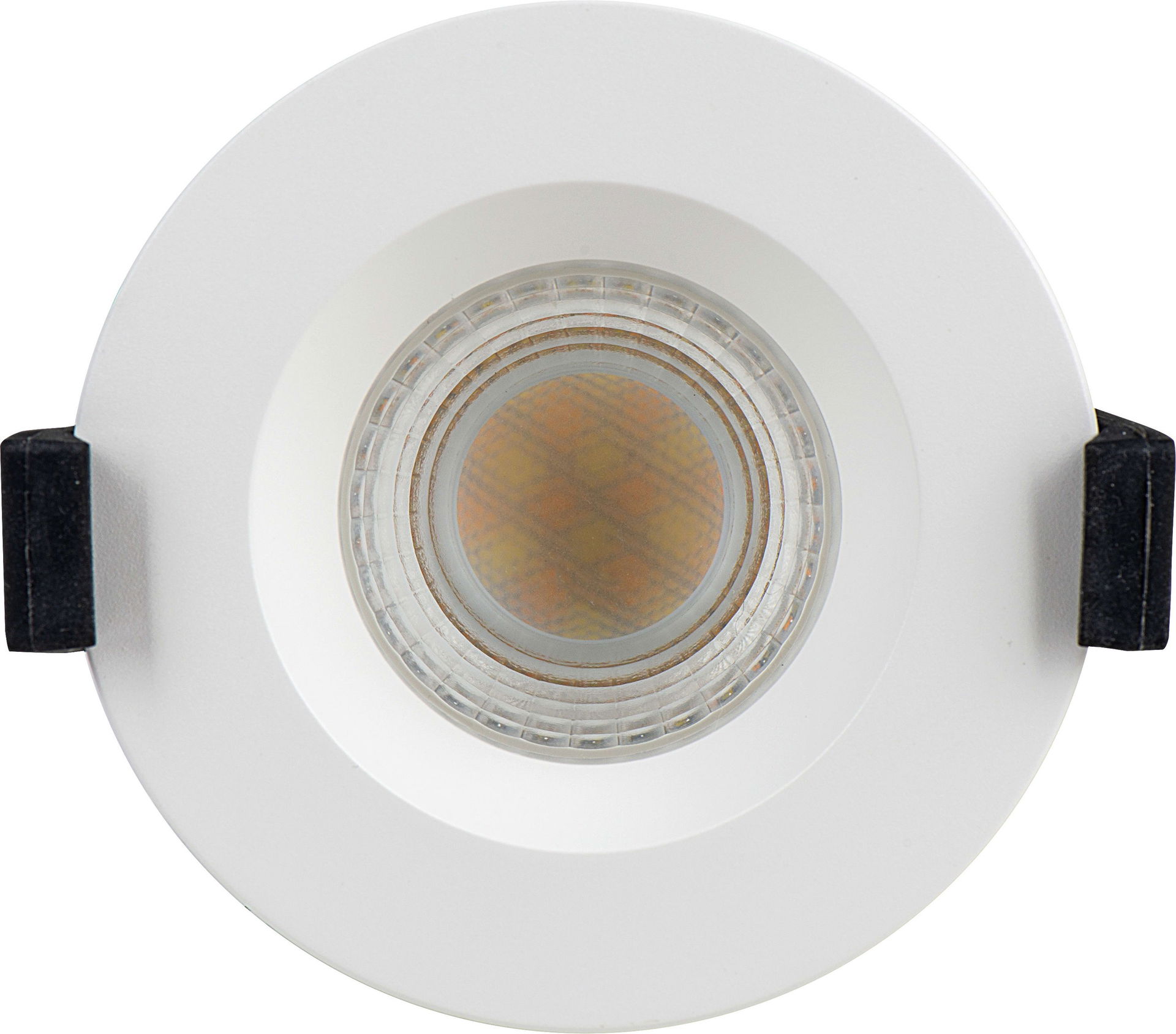 FType Elite Fire Rated Downlight 4W/6W 690lm Power Change & CCT Change 3000K / 4000K Dim2Warm Dimmable IP65 White - Regressed