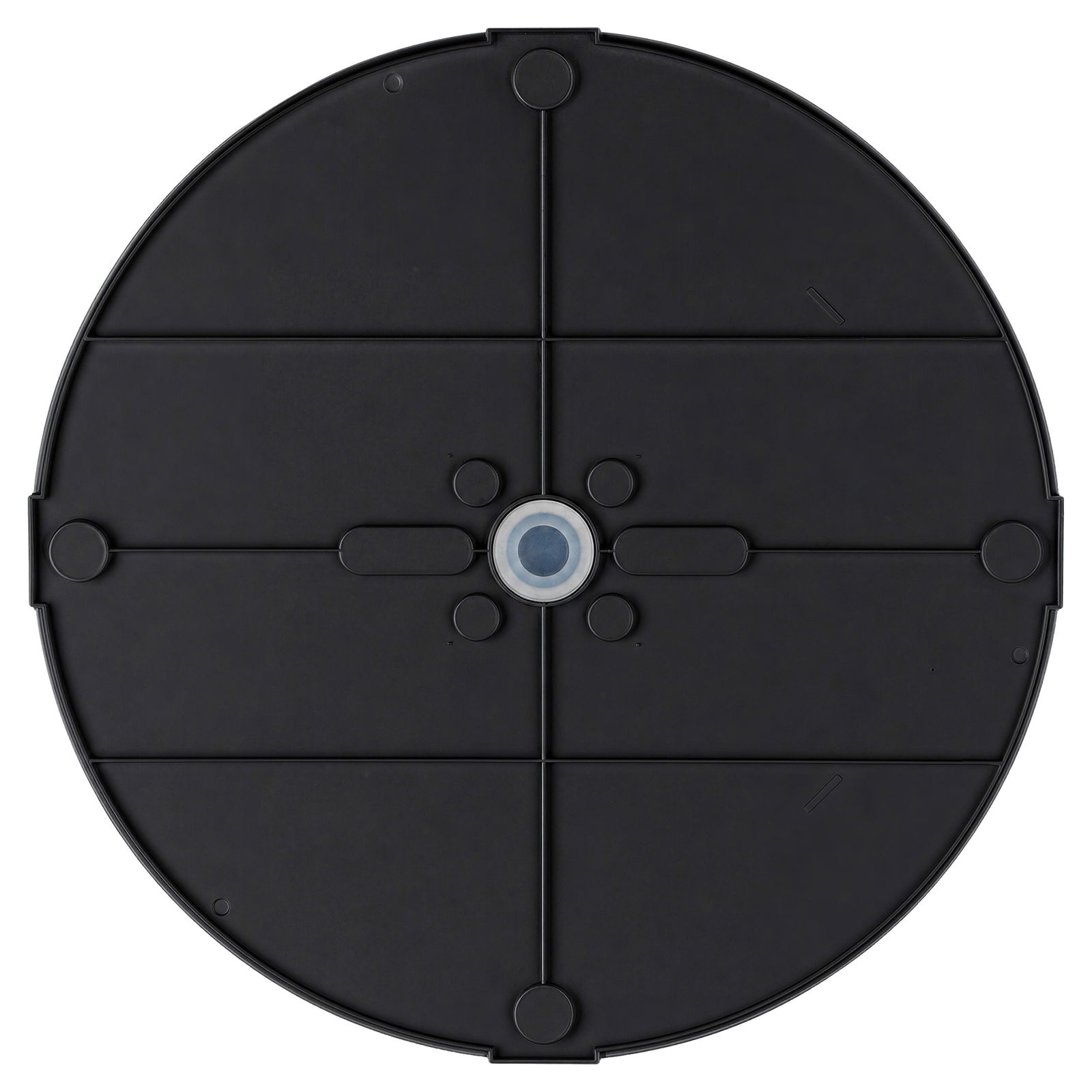 Luceco LED Bulkhead Light, Indoor & Outdoor Wall & Ceiling Lighting, Mosi Round Fixed Output Driver, 290mm, Commercial & Residential Use, 6/10/13W CCT 3/4/5/6000K IP65 IK08 Class 2, Black