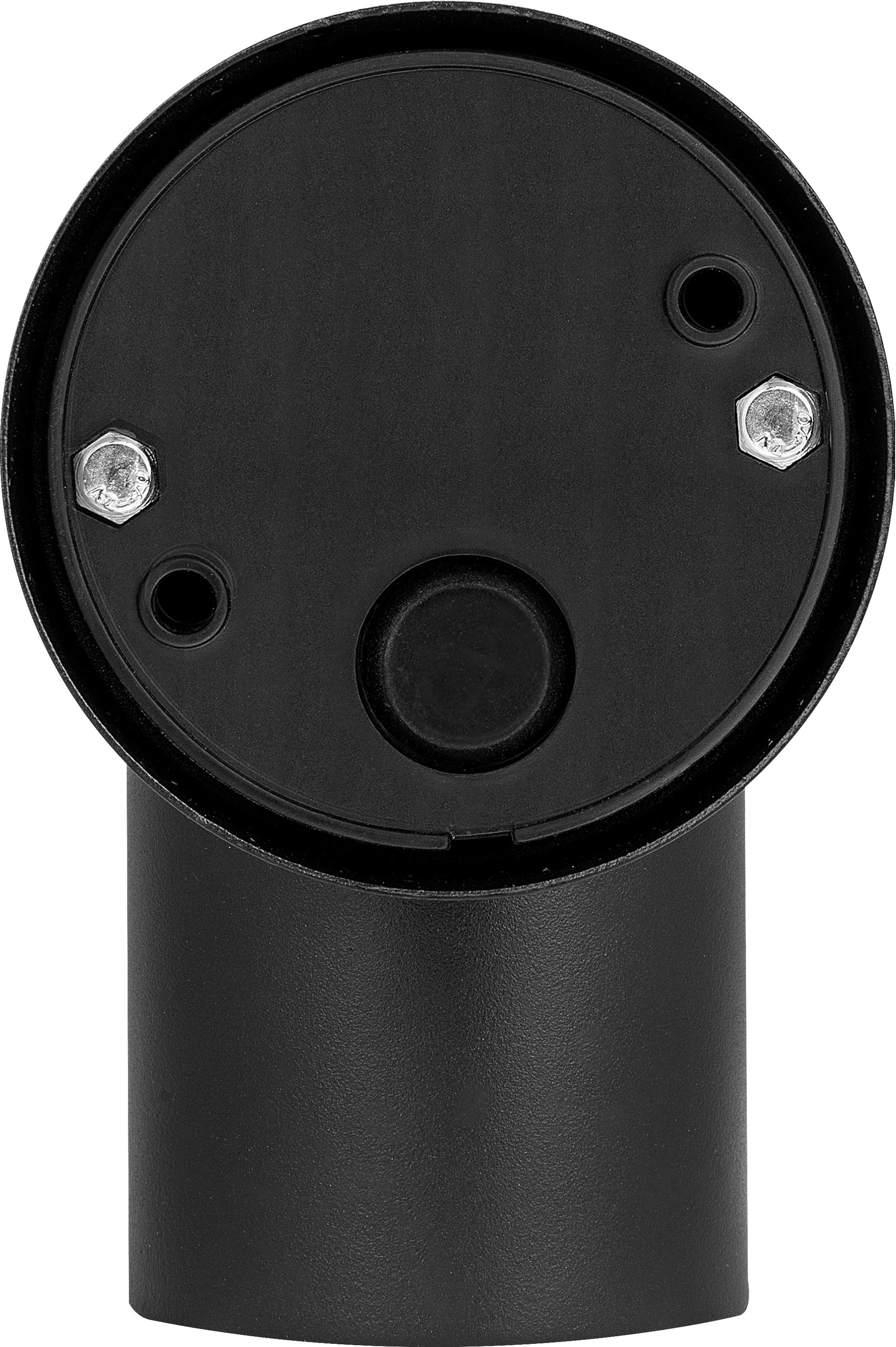 Exterior decorative down wall light GU10 finished in black