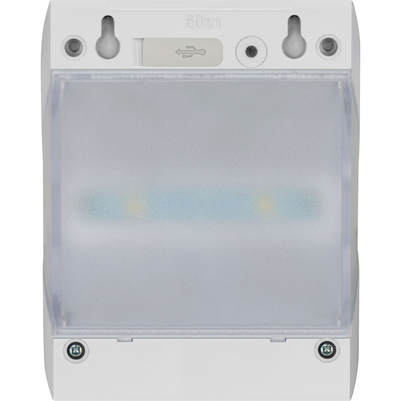 Luceco Prysm Decorative Outdoor Solar Wall Light with PIR Motion Sensor and USB Charging Port, LED Exterior Lighting, White, IP54, 3W, 300lm, 4000K