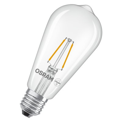 LED Star Classic Edison 25 Filament 1.8W 827 Clear E27