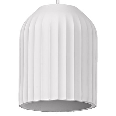 Decor Plaster Routes Pendant 150 1XE27 White