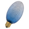 DECOR LED FLAT LAMP 3.5W 827 E27 Non-Dim  IN CRACKED GLASS LONG BLUE