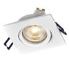 Spot Set Recess GU10 Adjustable Square Click 4.5W 827 White