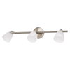 LED Spot Cup 3xG9 Brushed Nickel