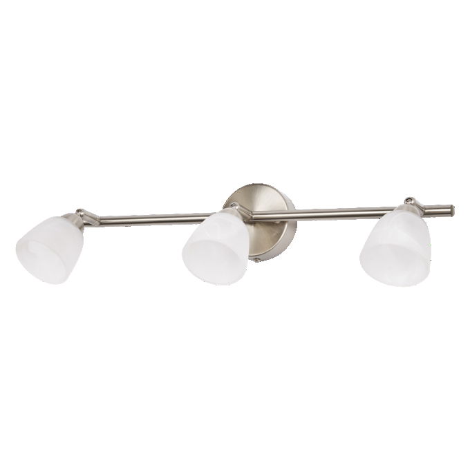 LED Spot Cup 3xG9 Brushed Nickel