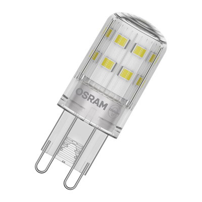 LED PIN 30 300° DIM 3W 827 Clear G9