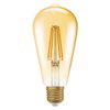 Vintage 1906 Edison 55 Filament DIM 6.5W 824 Gold E27