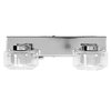 Orbis Flame 2X5.5W Click CCT IP44 Chrome