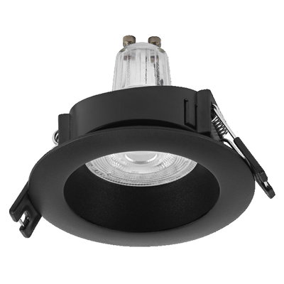 Spot Set Recess GU10 Press 2.6W 827 Black
