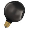 DECOR LED FLAT LAMP 3.5W 827 E27 Non-DIM IN ELECTRO GLASS SMALL BLACK