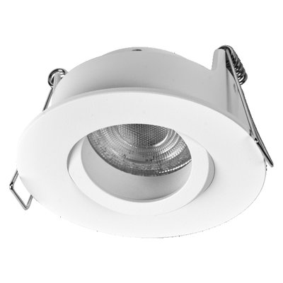 Spot Set Recess GU10 IP65 Press 4.5W 840 White