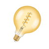 Vintage 1906 Globe 28 Filament DIM 4W 820 Gold E27