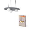 Decor Concrete Nest Pendant 3XG9 Grey