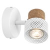 Decor Spot Cork GU10 White 1x3.4W 927 DIM