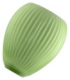 DECOR LED FLAT LAMP 3.5W 827 E27 Non-DIM IN COLOURED GLASS OVAL GREEN
