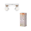 Decor Spot Pluto White 2 Spot