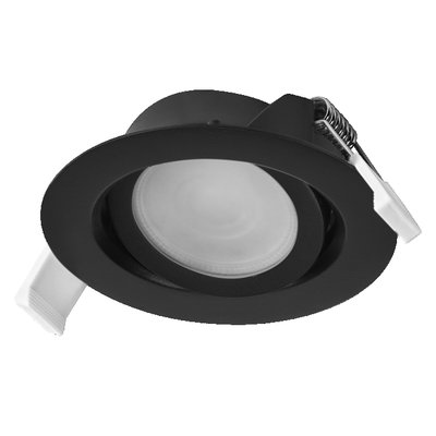 Spot Set Recess CCT Adjustable 4.9W CCT 120° Black
